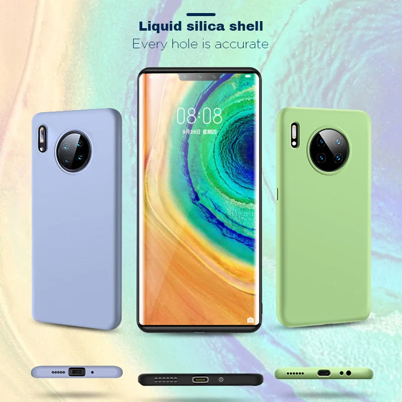Защитный чехол для Nova 6 Se 7 Pro 5G 7Se 7i Мягкий ТПУ задней панели телефона Huawei 3 3i 4 4e 5 5i