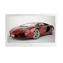 10 дюймов HD Сенсорный экран Цифровая фоторамка MP3 MP4 видеопроирыватель сигнализации фоторамки