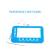 10pcs PVC Anti-Blue Light Test Card Test Light Glasses UV Test Accessories Card Blue Light Detection Card Generator Card ► Photo 3/6