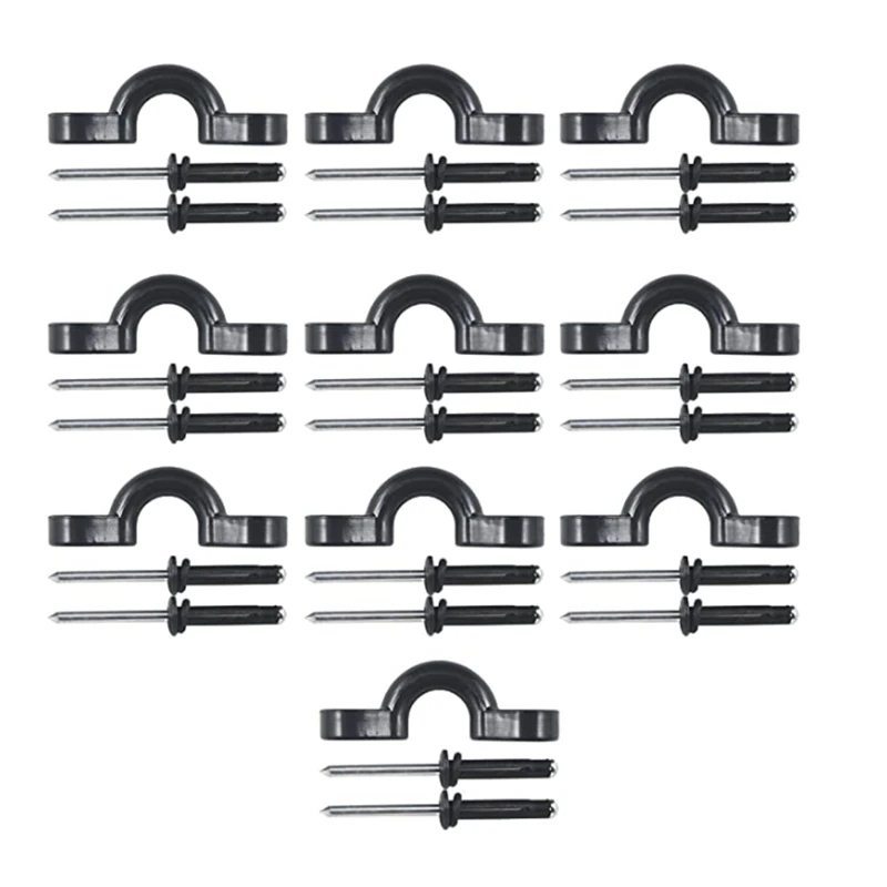 Новая распродажа палубная веревка Пряжка c-образная Горбатая ручка для Каяка