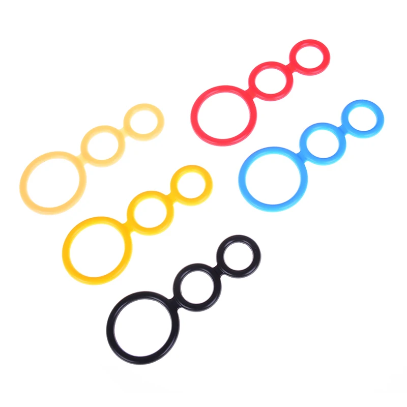 Men Erotic Penis Ring Three Cock Cages Penis Extension Delay Premature Ejaculation Sex Toy Party Body Jewelry New
