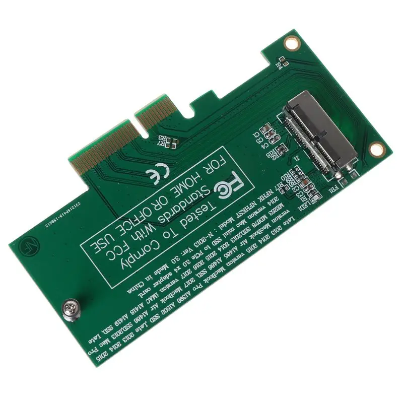 Адаптер для PCI-E 4X 16X для 2013 для MacBook Air A1465 Pro A1398 retina SSD конвертер