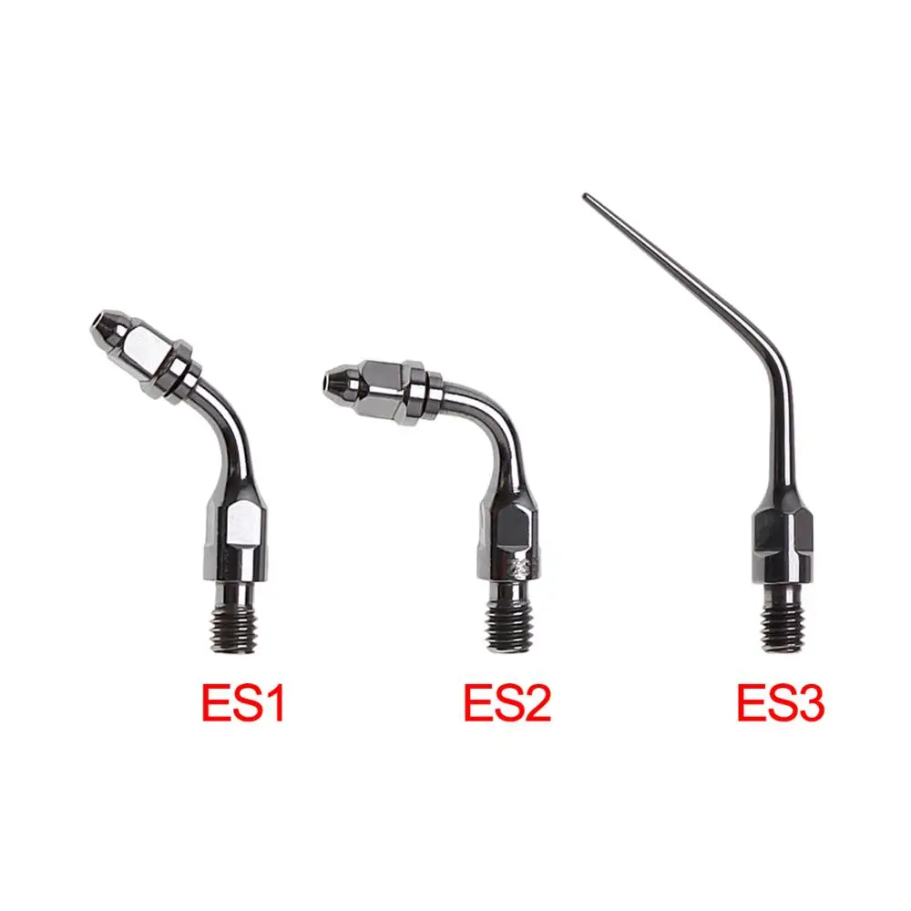 5PCS Packing 12 Types Dental Ultrasonic Piezo Scaler Scaling Endo Perio Tip Fit SIRONA scaler CE Certified 3