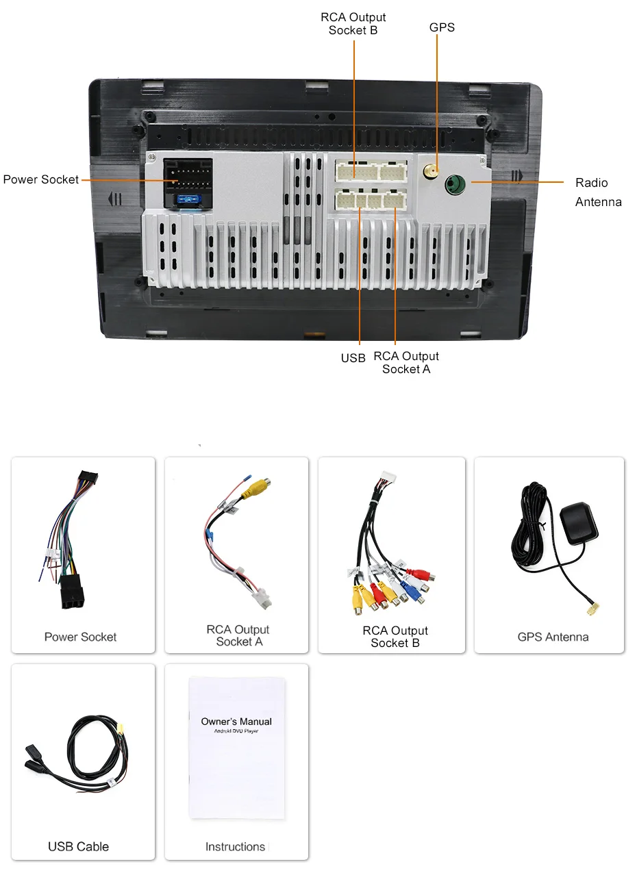 Excellent 2 din Android 9.0 Octa Core PX6 Car Radio Stereo GPS Navi Audio Video Player Unit PC Wifi BT HDMI AMP 7851 OBD DAB+ SWC 4G+64G 40