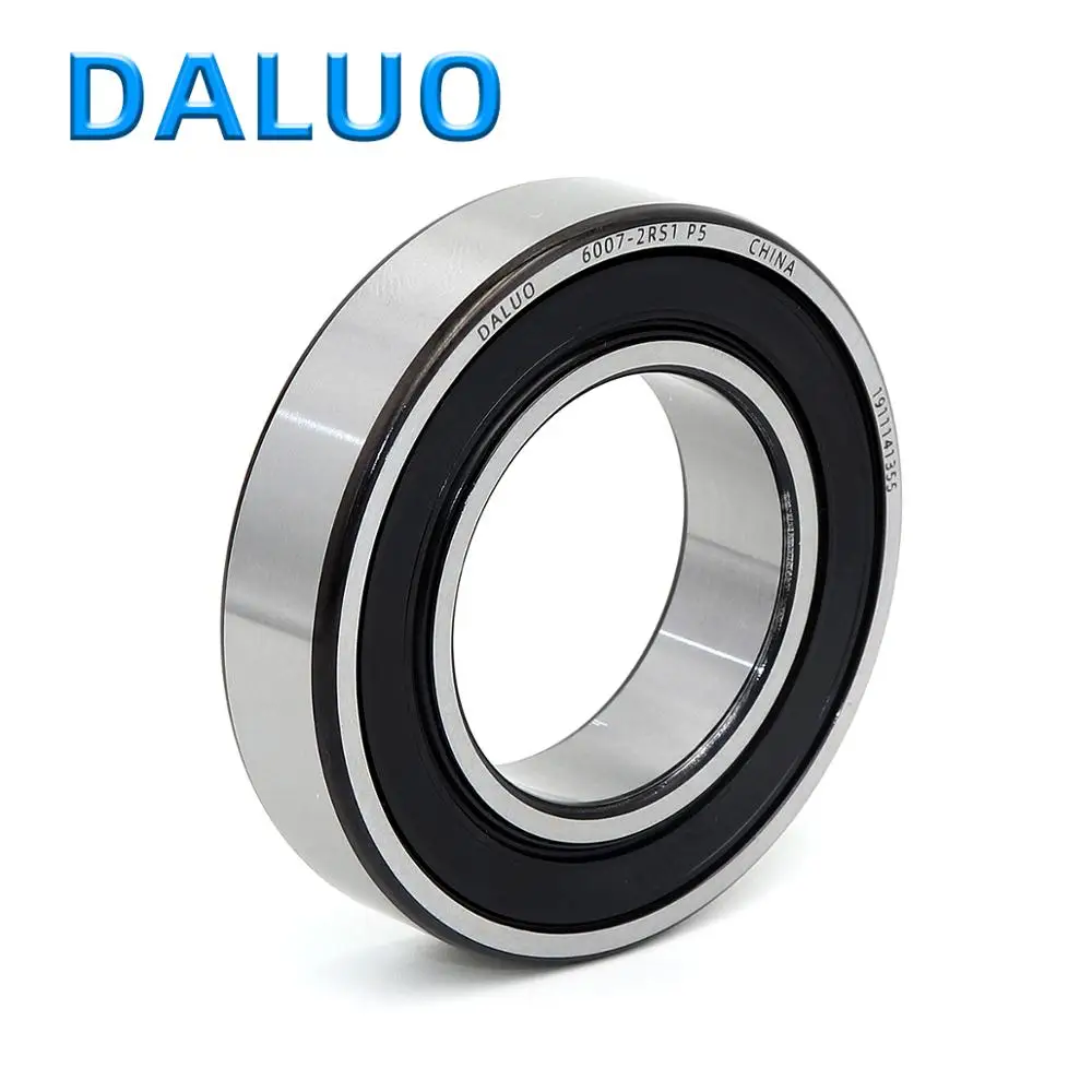 Шарикоподшипник 6007-2RS1 P5 35X62X14 DALUO 6007 6007RS 6007-2RS ABEC-5 однорядные радиальные