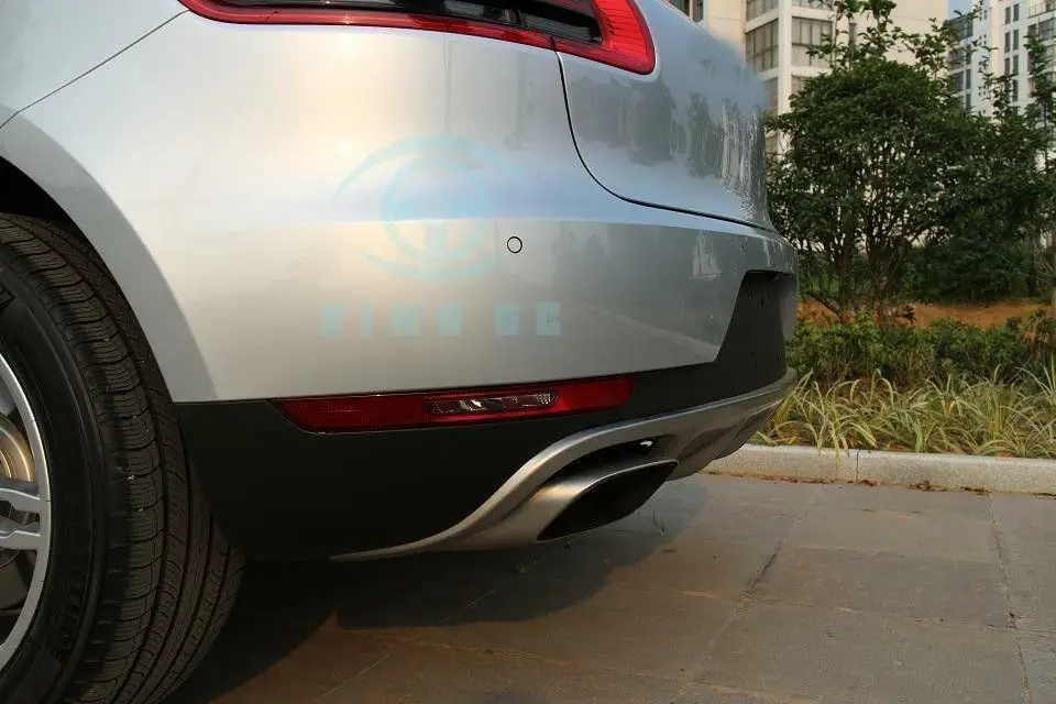 Подходит для Porsche Macan S Нескользящая пластина из нержавеющей стали бампер Щит для дрона бар