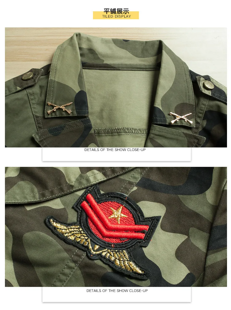 Хлопковый Камуфляжный костюм для женщин, костюм-двойка, тонкое представление, военная служба, зеленый танец, матросский танец, милитаристская армия, Softair Multicam