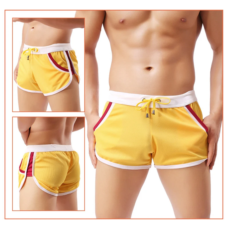 Hot Product Mens Fitness Shorts Summer Shorts Casual Gyms Bodybuilding Beach Shorts Breathable Short Pants Sweatpants