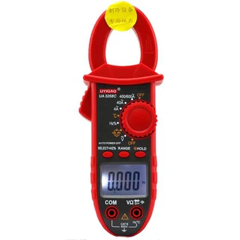 

UA3268C Mini Digital Clamp Meter, Multimeter, Ammeter, Measure Capacitance, Temperature and Frequency,RMS AC/DC Voltage YS.