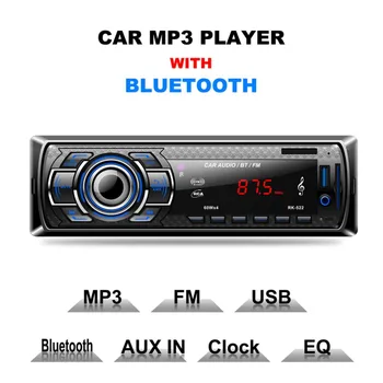 

Original Multifunction Styling Car MP3 Player Car DVD SD Card Reader USB With Bluetooth Panel FM Tuner Aux In Remote Control