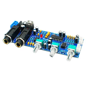 

PT2399 NE5532 Karaoke Board Microphone Amplifier Board Preamplifier Reverberation Echo Sound(Finisher Product)