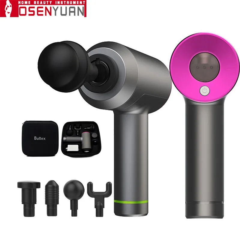 

2020 Newest!Massage Gun Muscle Massager Muscle Pain Management after Training Exercising Body Relaxation Slimming Shaping Pain