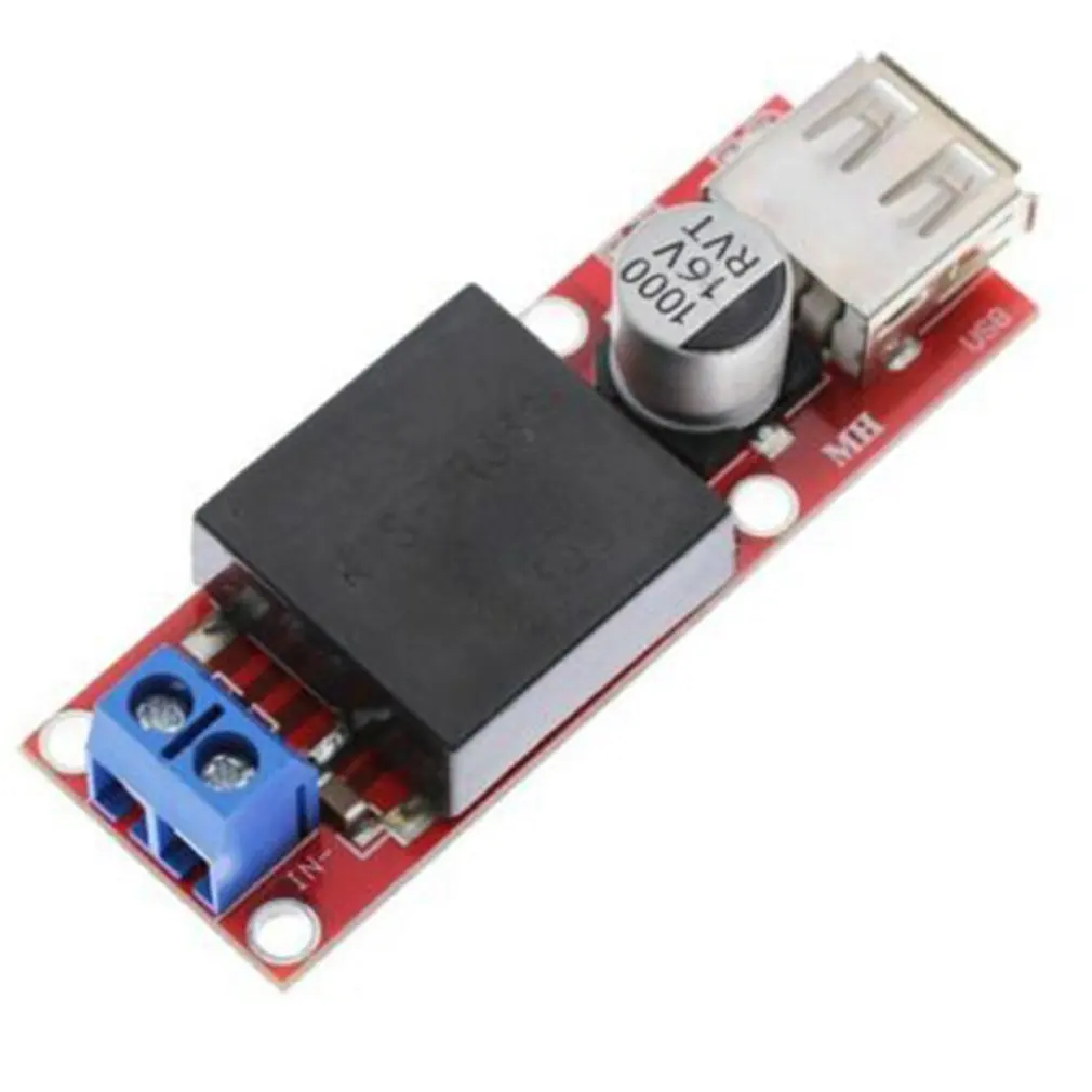 1 шт 5В USB Выход преобразователь постоянного тока 7 в-24 в до 5 В пост 3A модуль ldo