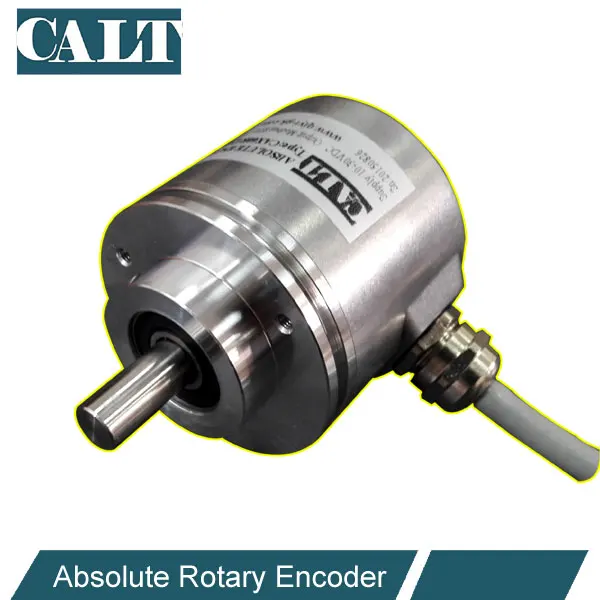 

60mm Speed encoder rotary sensor SSI output Absolute rotary encoder