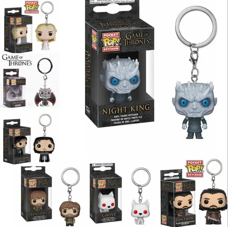 daenerys pop keychain