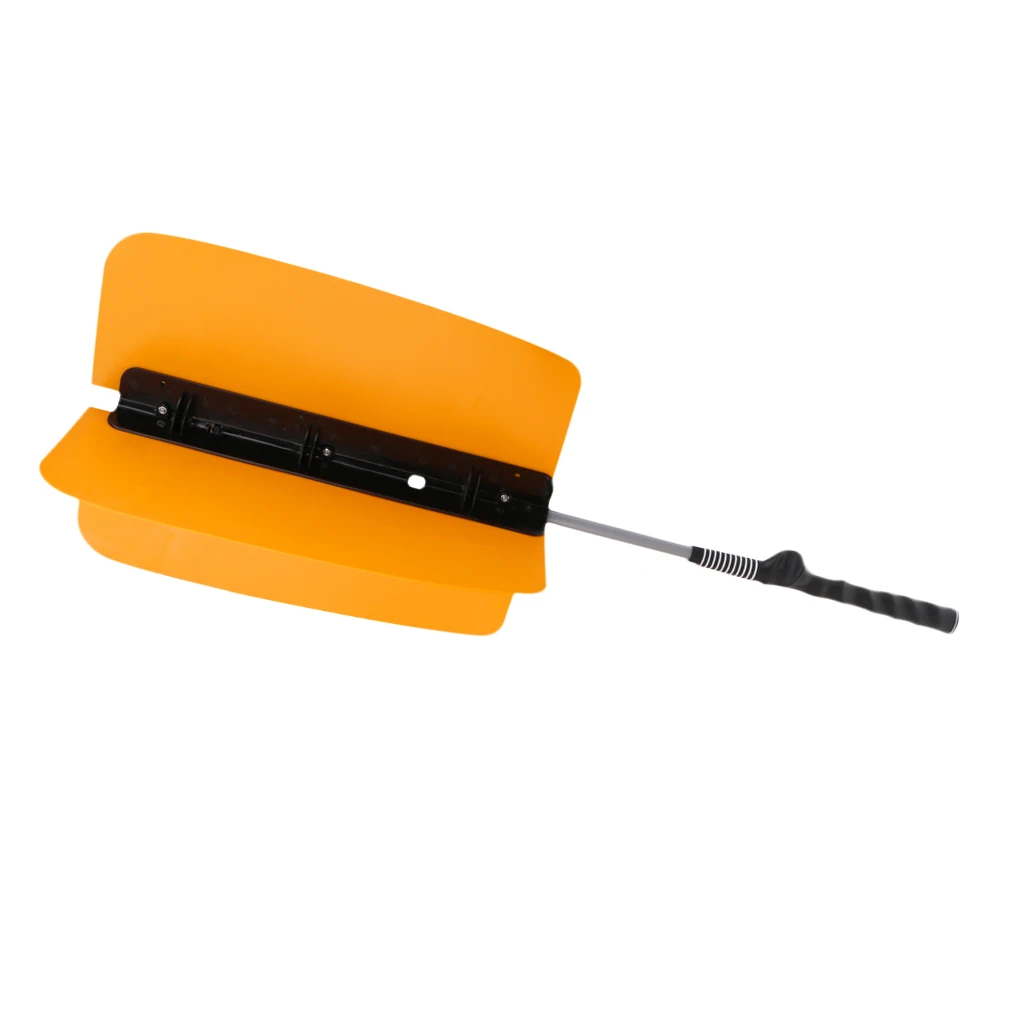 Quality Warm-up Golf Swing Power Fan Trainers Great Golf Trainning Aid Practice Guide Orange