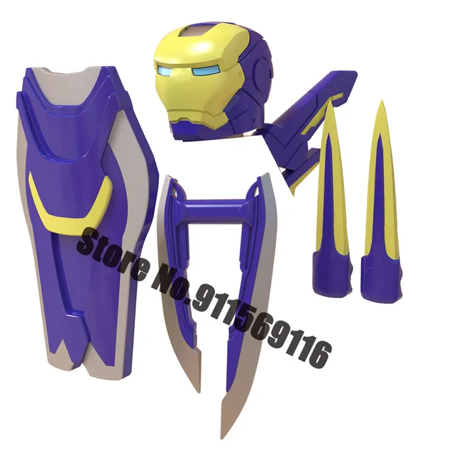 Superhero Iron Man Building Blocks Bricks Pepper Ultron Tony Stark Mark War Machine Action Figures Kids Toys Christmas Gifts H-WM740