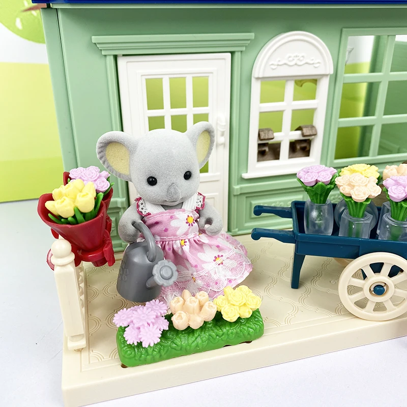 1:12 SCALA Brocca & Wash Ciotola in miniatura casa delle bambole Pink Rose 
