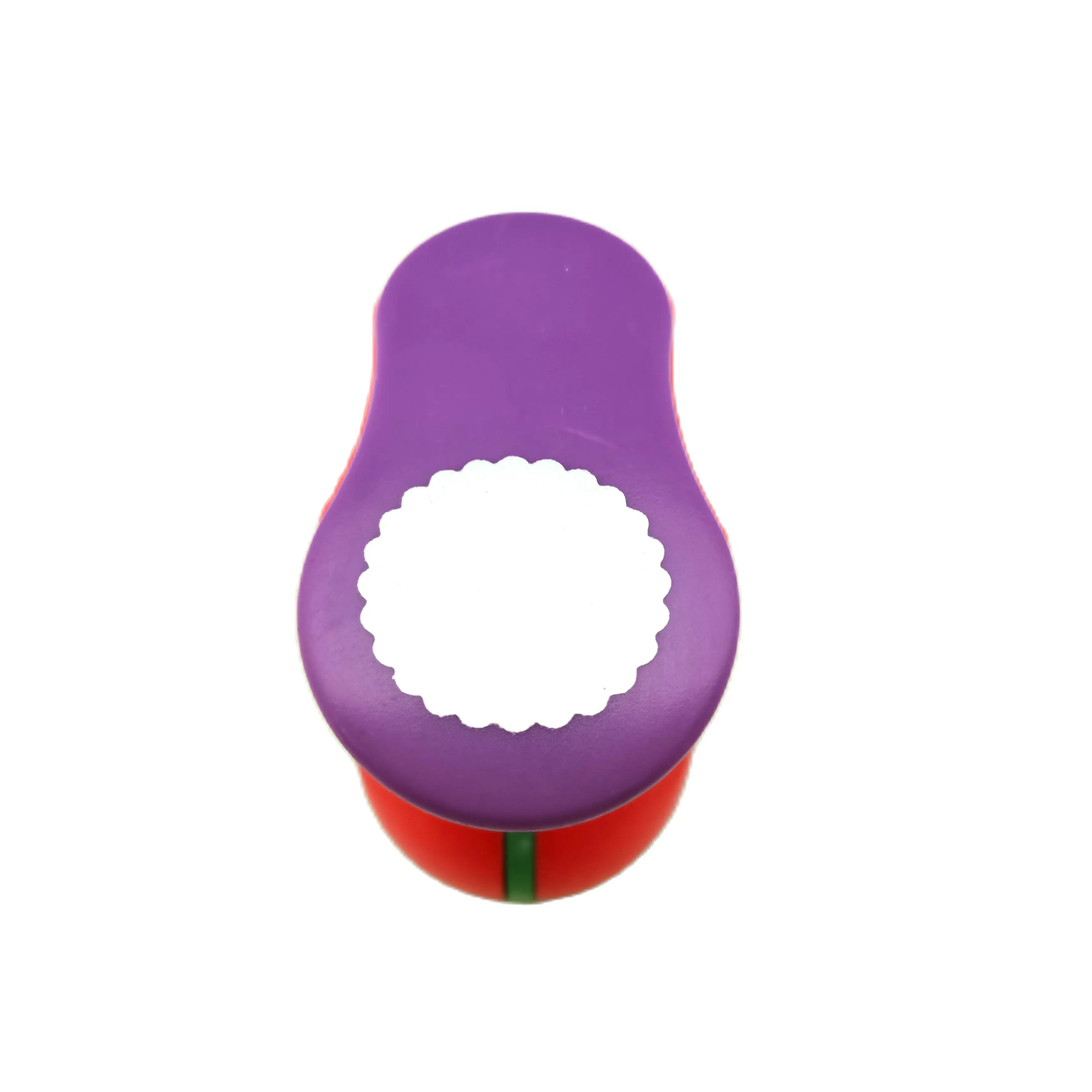 1" 2.5cm Wave Circle shape eva foam punch paper Wave round puncher scrapbooking cutter hole punch craft for DIY artwork