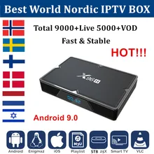 X96H android tv box+World IPTV subscription 10000+Live HD iptv Europe Netherlands Sweden Finland Israel IPTV m3u smart tv box