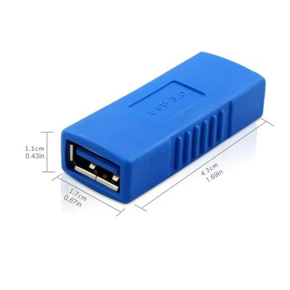 USB 3,0 тип A адаптер «Папа-мама» угловой удлинитель соединитель