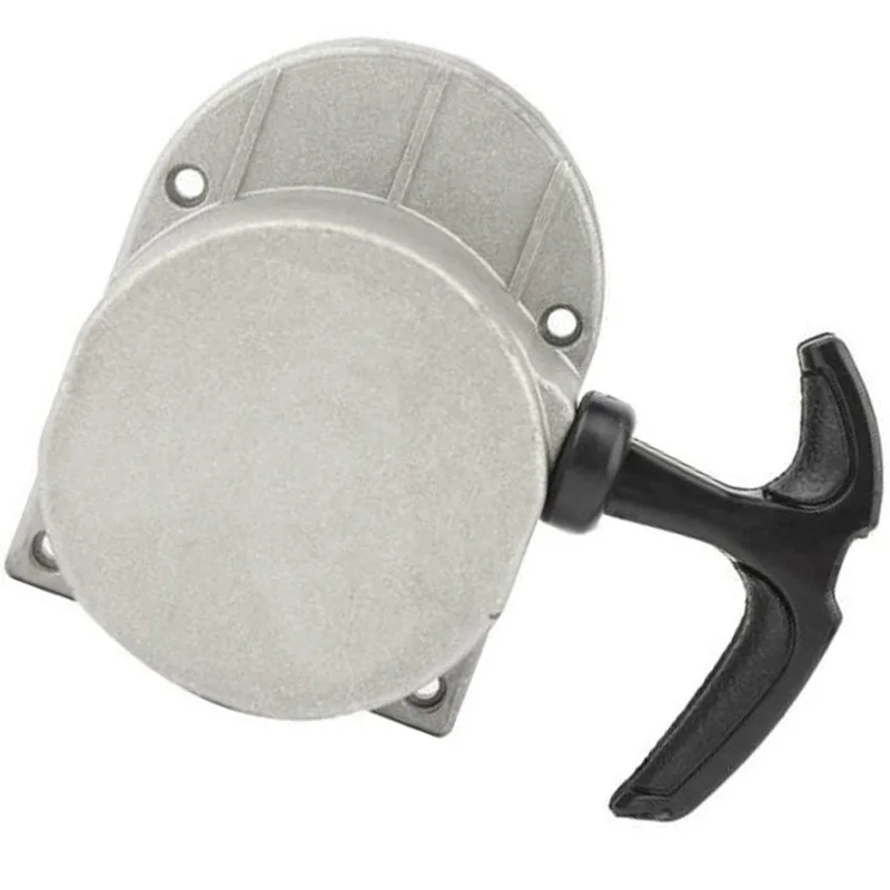 

1pc Pull Starter Engine Bicycle Bike Cycling 50CC 60CC 80CC Metal Silver