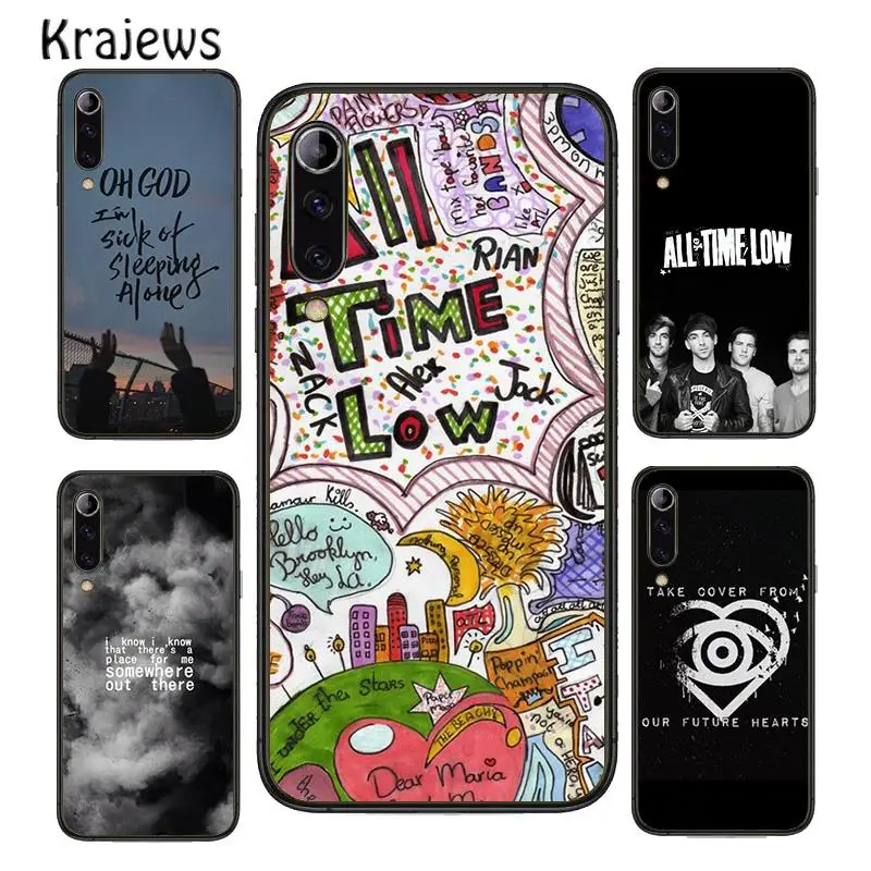 Чехол для телефона с логотипом krajew ALL TIME LOW Rock Huawei P10 P20 P30 P40 Mate 10 20 30 40 Pro Lite P Smart 2019 2020