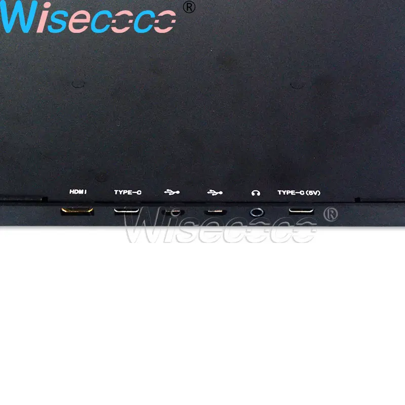 Wisecoco 15," ЖК-монитор HD портативный дисплей 1080P ips тонкий экран Mini HDMI Встроенный динамик с рамкой для ноутбука