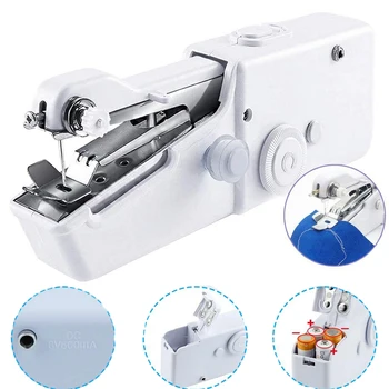 

New Handheld Sewing Machine - Mini Cordless Portable Electric Sewing Machine-Cordless Small Handy Stitch Handheld Sewing Machine