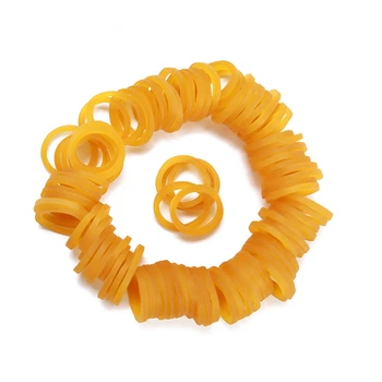 

High Strength10mm Yellow Rubber Band School Office Tying Gadgets Strong Elastic Rubber Bands Natural Rubber Product