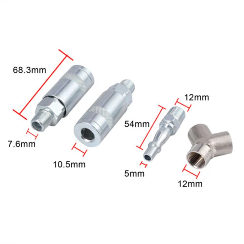 

Attachment Quick Release Fitting Stainless Steel Airline Piece Compressor