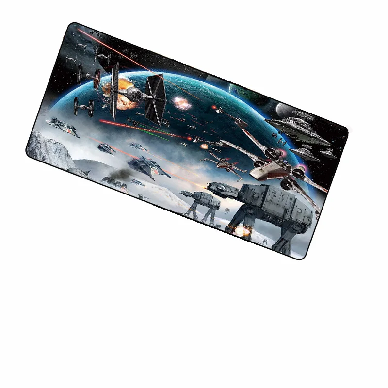 900*400 см игровой коврик для мыши ноутбука с блокировкой края Звездные войны LOL Dota2 CS