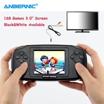 

ANBERNIC PVP Handheld Game Player 168 TV Video Games Console 3.0 Inch Screen Portable Mini Retro FC Game Console Kids Child Gift