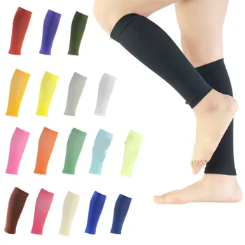 

3 Paris/lot Leg Protection Men Women Pressure Leg Cover Sports Color Basketball Football Climbing Running Compression Calf Cover