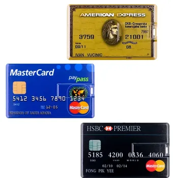 

Usb Stick Master HSBC Credit Card Usb Flash Drive 512GB Waterproof Pendrive 256GB Flash Memory Card U Disk 128GB Pen Drive Gift