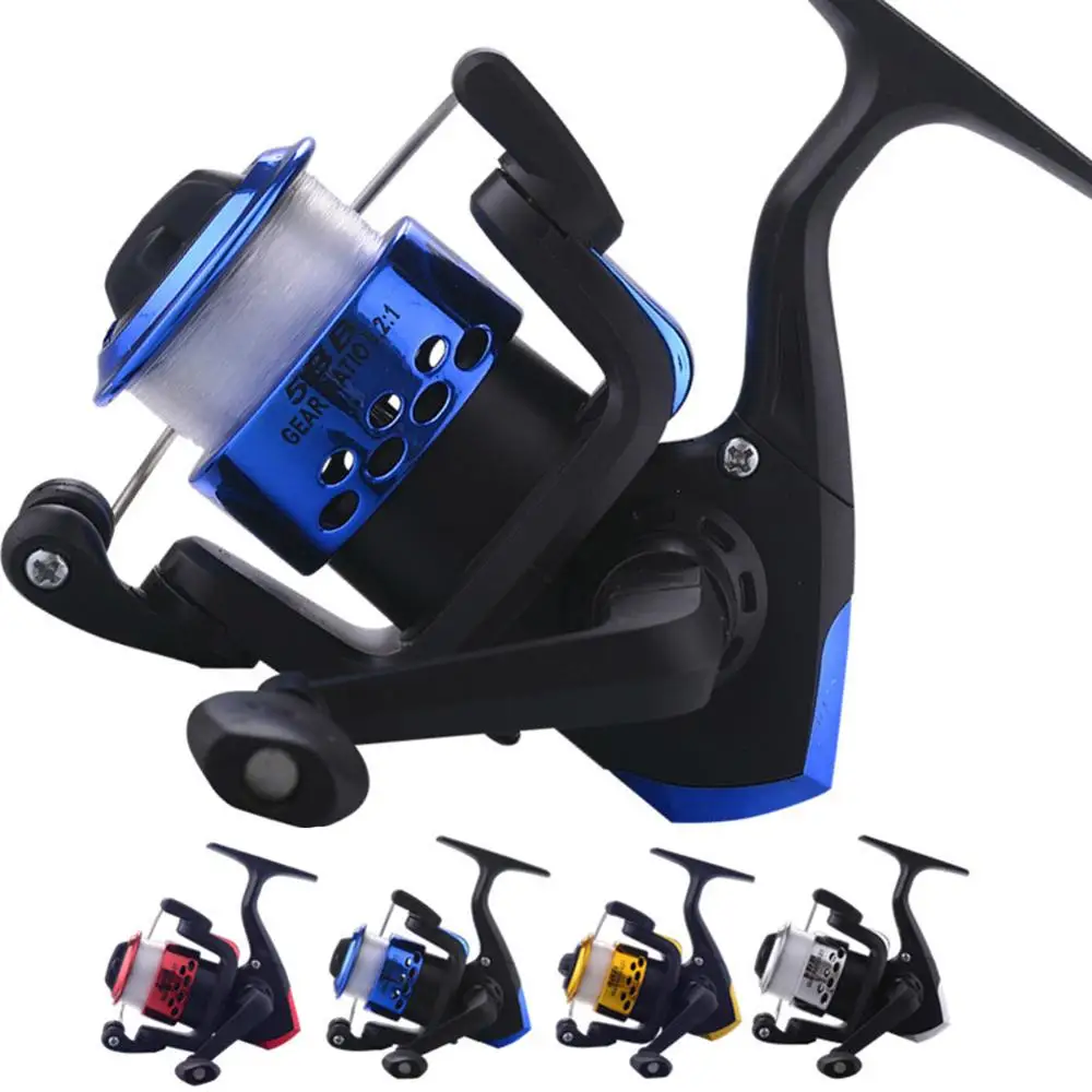 

Spinning Fishing Reel 5.1:1 3 Ball Bearings High-Speed Gear Ratio Smooth Long Casting Powerful Fishing Reel tools