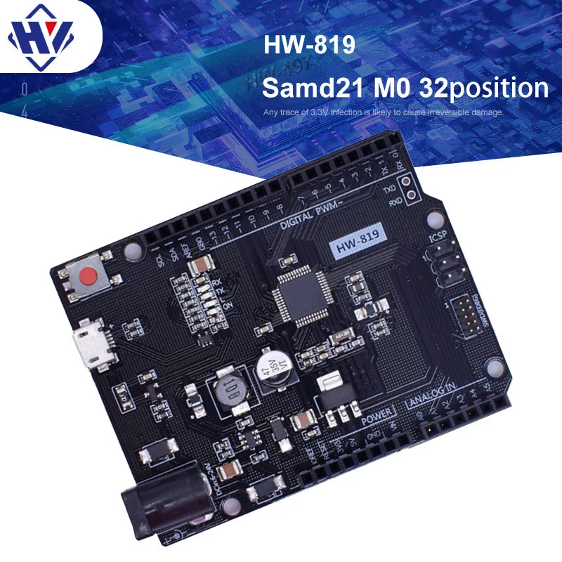 Макетная плата SAMD21 M0 умная 32-битная ARM Cortex Core Умная Электронная для Arduino с