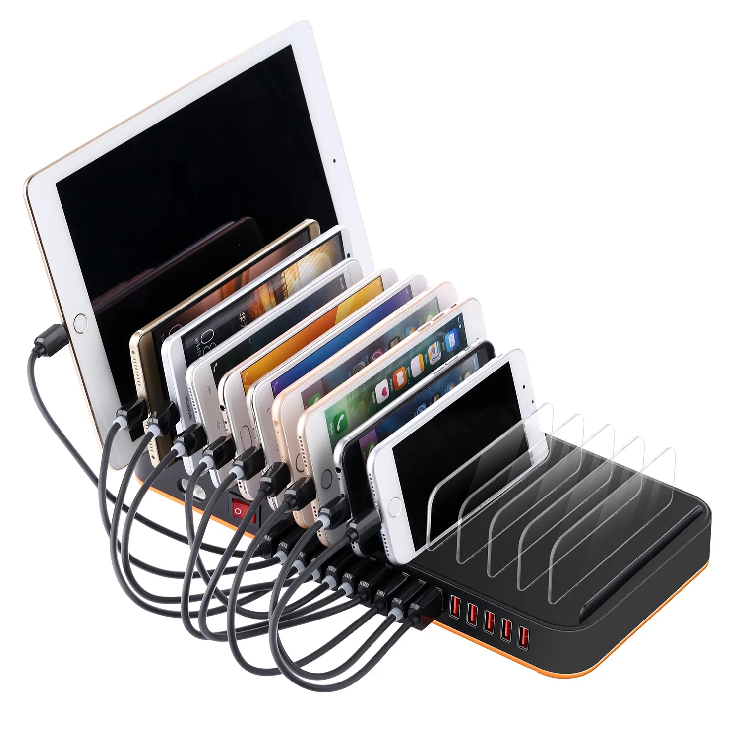 

Multi-port Charger 15 Mouth Charger USB Plug USB Charging Station Identification Mobile Phone Tablet Charging Station