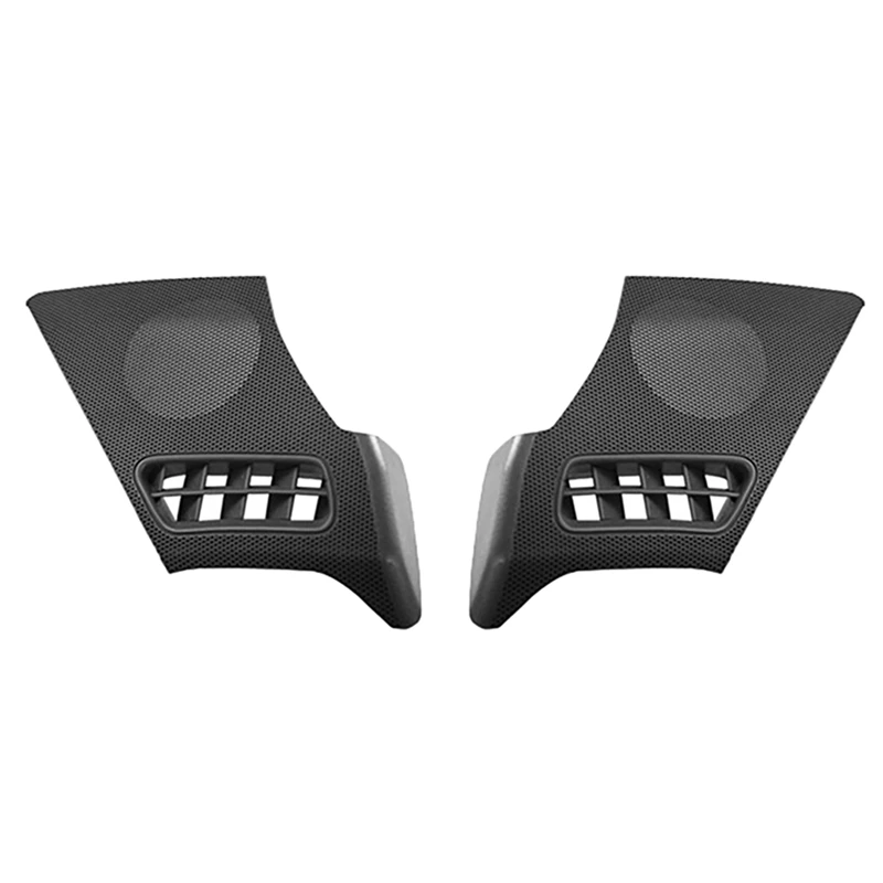 2 Pcs Car Dash Board Air Vent Speaker Grill Cover For Mercedes Benz
