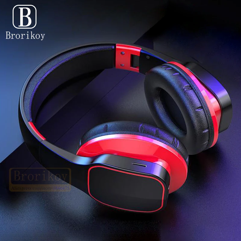 Bluetooth 5.0 Wireless Headphones Sport Earphone Handsfree Headset SD Card with Mic Phone Earbuds For iPhone Samsung Xiaomi iPad |