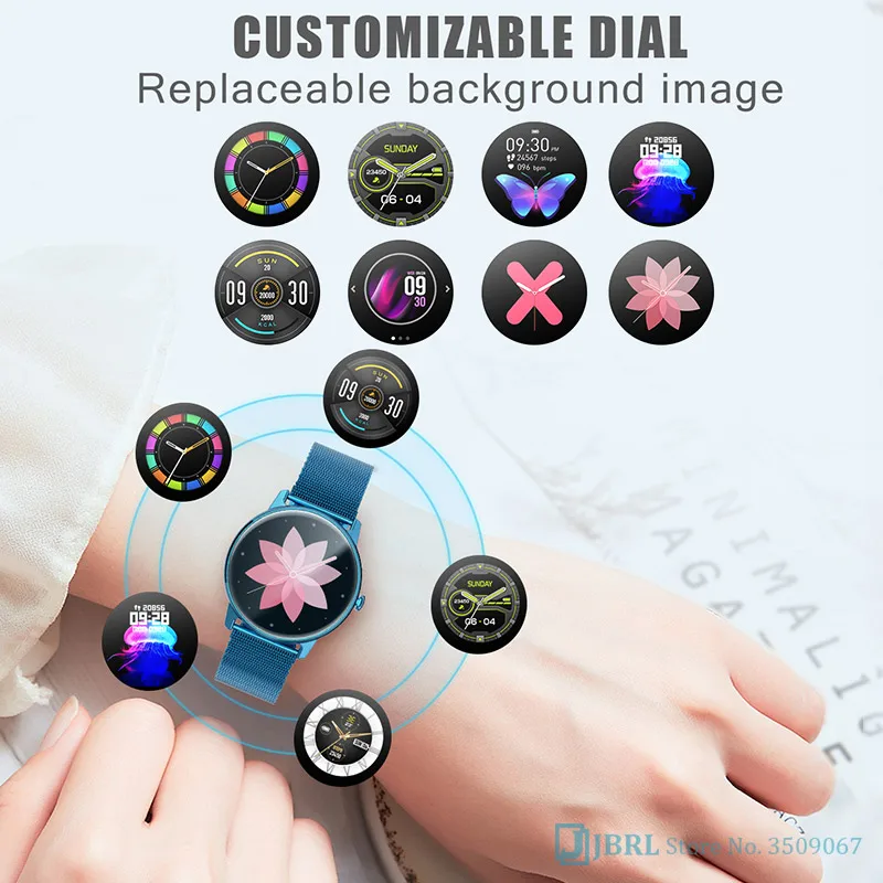 Новинка женские Смарт часы электронные смарт для Android IOS фитнес трекер