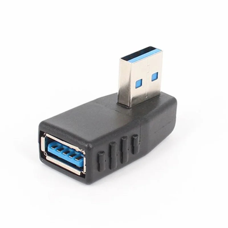 Прямоугольный Удлинительный Кабель USB3.0 адаптер Папа-мама 90 градусов | Мобильные