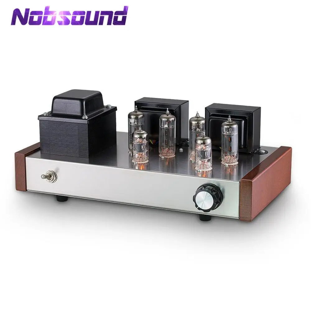 Nobsound HiFi 6F2+ 6P1 вакуумный ламповый усилитель стерео класса AB двухтактный усилитель мощности 12 Вт+ 12 Вт