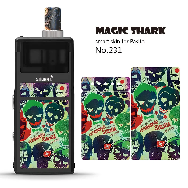 Волшебная Акула 2020 новый волчий цветок граффити Череп Звездные войны пленка