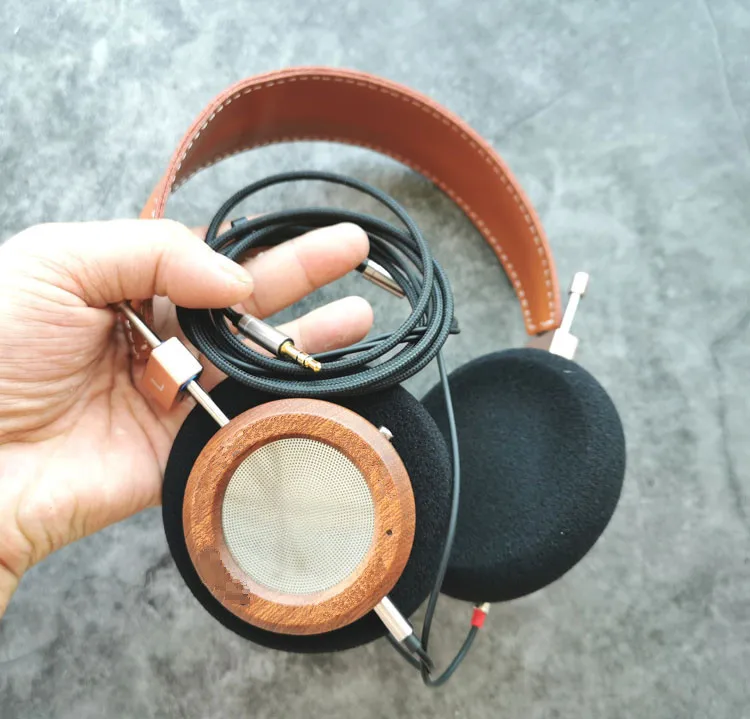 Hi-Fi наушники открытые 50 мм Графен лихорадка DIY голосовые женский яд | Электроника
