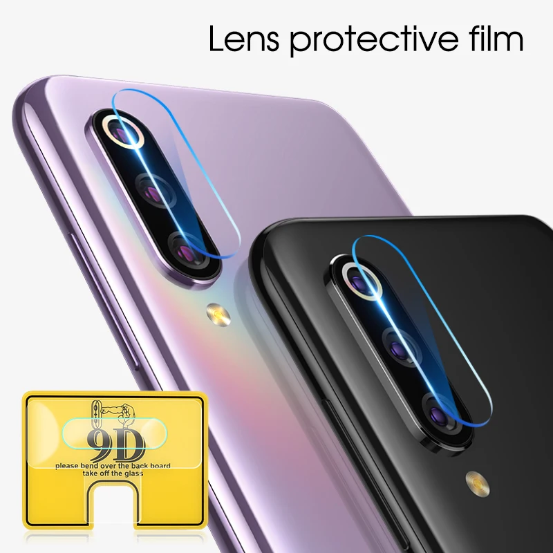 9D телефон камера Защитная линза для Xiaomi mi 9 SE 9T CC9E mi 8 Lite камера прозрачная защитная пленка для Xiaomi mi A3 mi A2 Lite