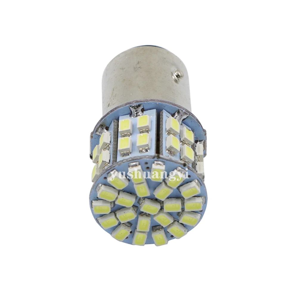YSY 300 шт. 1156 BA15S P21W 1206 50 светодиодные лампы SMD 400LM транспортные средства резервного копирования задний фонарь поворотник парковочные огни Индикатор 24 в белый
