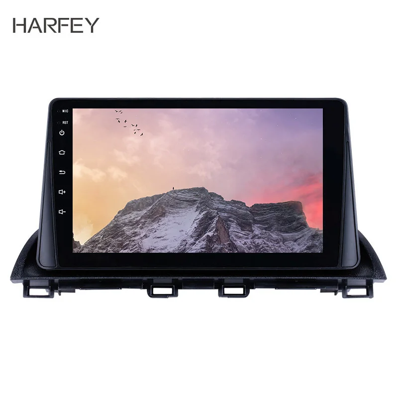 

Harfey 9" Android 8.1 Car radio Multimedia Player GPS For Mazda 3 Axela 2013 2014-2018 support SWC DVR OBD wifi Mirror Link 2Din