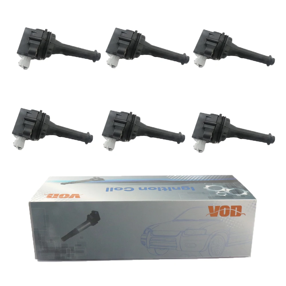Для роста растений 6 шт Авто катушки зажигания для Volvo C30 2.4L 2 5 T C70 S40 S60 T5 S60L S80L V40