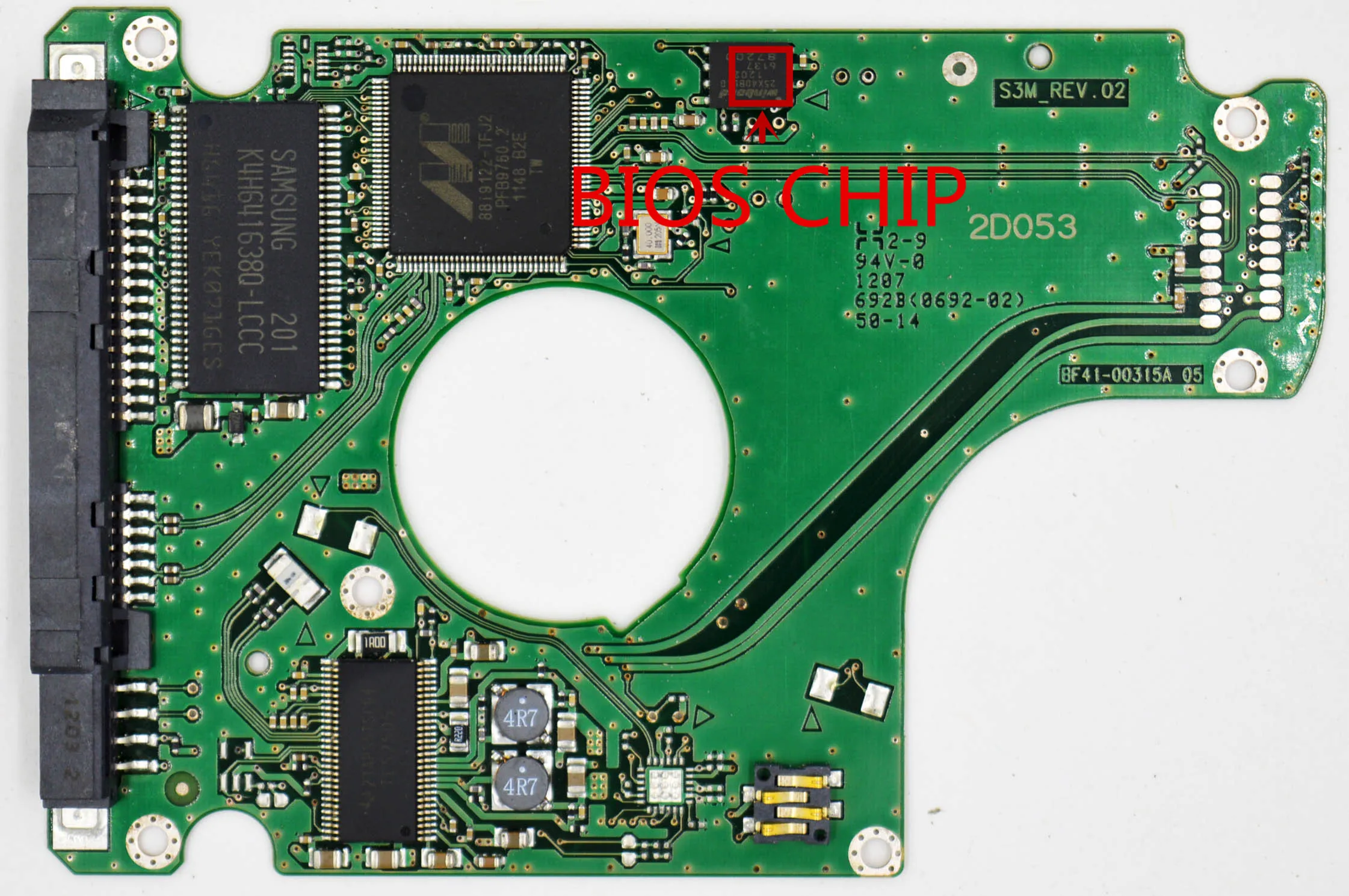 SA ϵ ̹ pcb   /BF41-00315A S3M_REV.02 / ST320LM000 , HM500JJ HM250HI , ST640LM000
